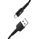 USB кабель Hoco X30, USB тип-A, micro-USB тип-B, 120 см, 2 A, черный, #6957531091141 Превью 1