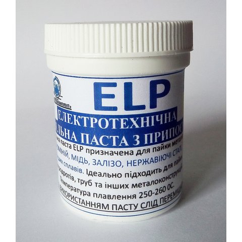 Паяльная паста ИнтерТехКомплект ELP (150 г) Превью 1