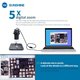 Микроскоп Sunshine DM-1000S, USB, 2,0 Мп, верхняя подсветка, до 1000X Превью 1