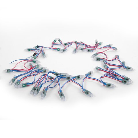 LED RGB Pixel Module (50 pcs., WS2811, DC 12 V, 12 mm, IP68) Preview 2