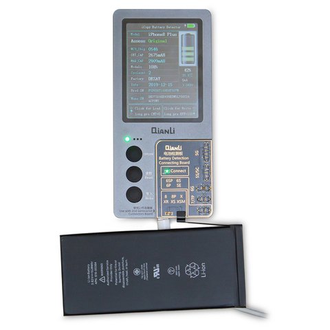 Batería puede usarse con Apple iPhone 8 Plus, Li-ion, 3.82 V, 2691 mAh, sin logotipo, HC, original IC, #616-00367 Vista previa  1