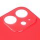 Housing Back Cover compatible with iPhone 12 mini, (red, no need to remove the camera glass, Original (PRC), big hole) Preview 1