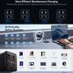 Mains Charger Baseus GaN6 Pro, (65 W, Power Delivery (PD), Fast Charge, blue, 4 output) #P10162701313-00 Preview 4