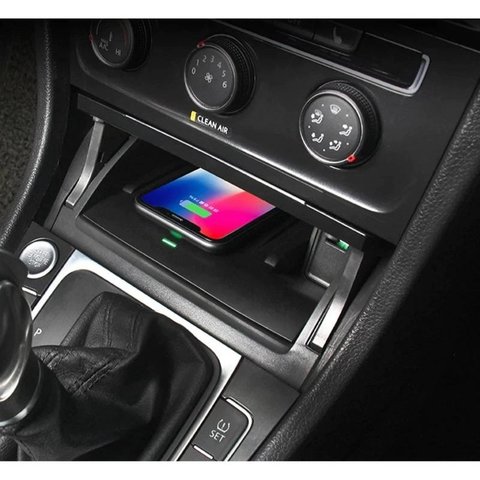 Безпровідна зарядка QI для Volkswagen Golf 7 2016-2020 р.в. Прев'ю 1