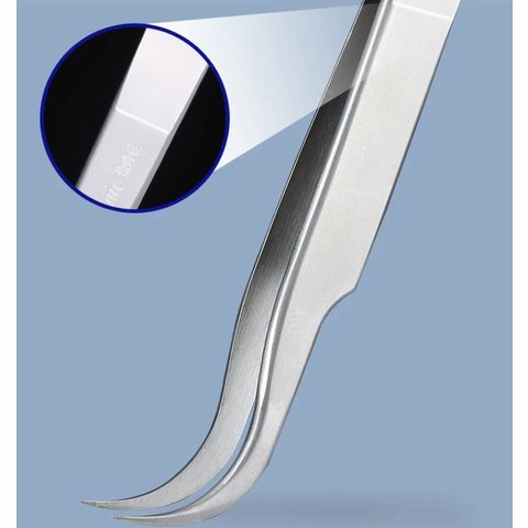 Mounting Tweezers Mechanic IT-15, (curved, 115 mm) Preview 2