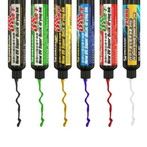 Soldering Mask Mechanic SU3, (yellow, 10 ml, UV) Preview 1