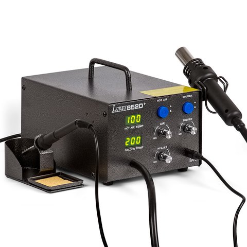 Estación de soldadura Lukey 852D+ Vista previa  1