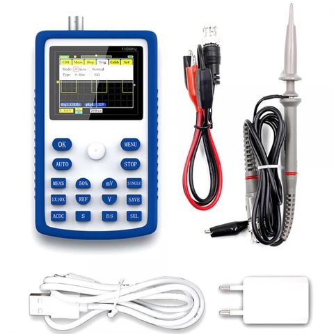 Osciloscopio digital portátil FNIRSI 1C15+ Vista previa  1