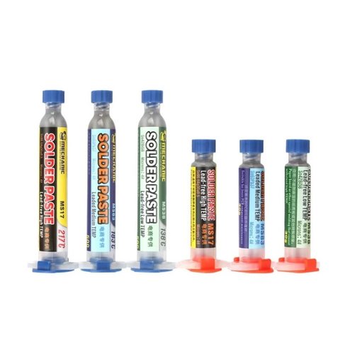 Pasta BGA Mechanic MS83, Sn 63%, Pb 37%, 183 °C, 50 g Vista previa  1