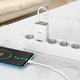 Adaptador de red Hoco C100A, 20 W, Quick Charge, Power Delivery (PD), blanco, con LCD, 2 puertos, #6931474769800 Vista previa  4