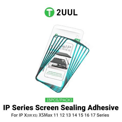 Etiqueta de pantalla 2UUL SA12M puede usarse con Apple iPhone 12 mini, 5 uds., adhesive Vista previa  1