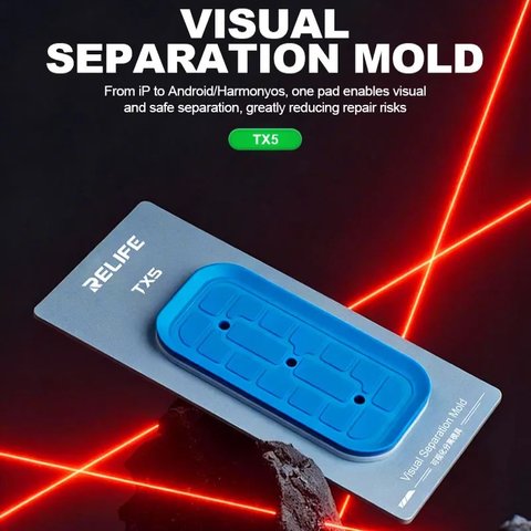 Soporte RELIFE TX5, Para reparar dispositivos móviles, para el separador Vista previa  1