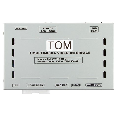 Відеоінтерфейс для Renault та Opel 2009-2014 р.в. з системою TomTom Прев'ю 1