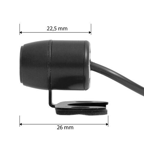 Універсальна автомобільна камера CS-C0001 з двома видами кріплення Прев'ю 2