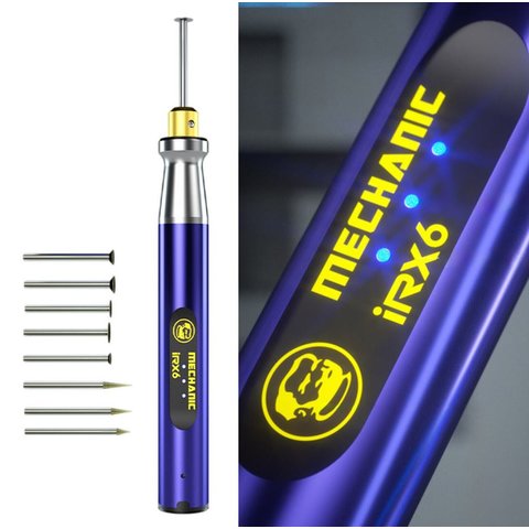 Полировочная машина Mechanic iRX6, с насадками, аккумуляторная Превью 2