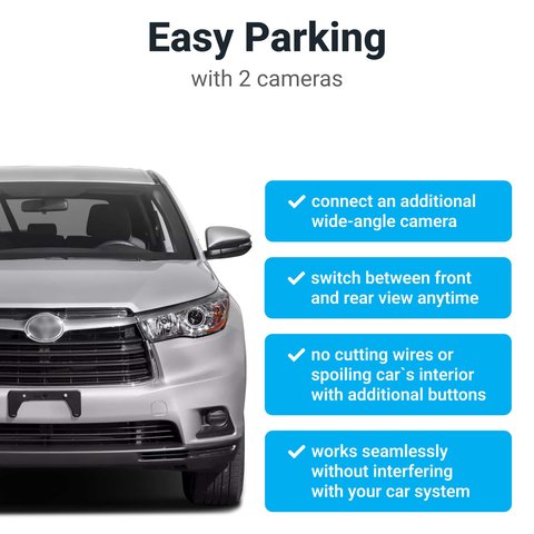 Набір для керування камерами для Toyota Highlander 2014 2015 2016 2017 2018 2019 Прев'ю 2