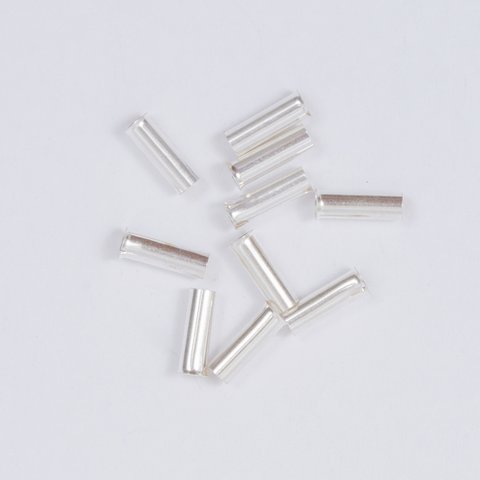 Наконечник EN2508, трубчастий, без ізоляції, 10 шт., 2,5 мм², 8 мм Прев'ю 1