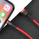 USB кабель Baseus Cafule, USB тип-C, USB тип-A, 300 см, 2 A, червоний, в нейлоновому обплетенні, #CATKLF-U09 Прев'ю 4