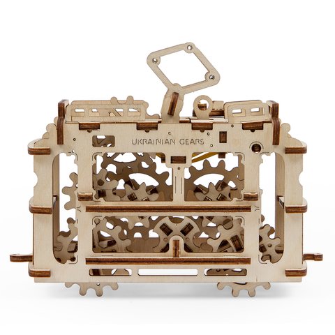 Механічний 3D-пазл UGEARS Трамвайчик Прев'ю 2