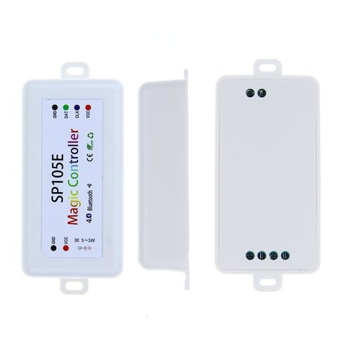 Контроллер с Bluetooth-управлением SP105E (RGB, WS2801, WS2811, WS2812, WS2813 5-24 В) Превью 3