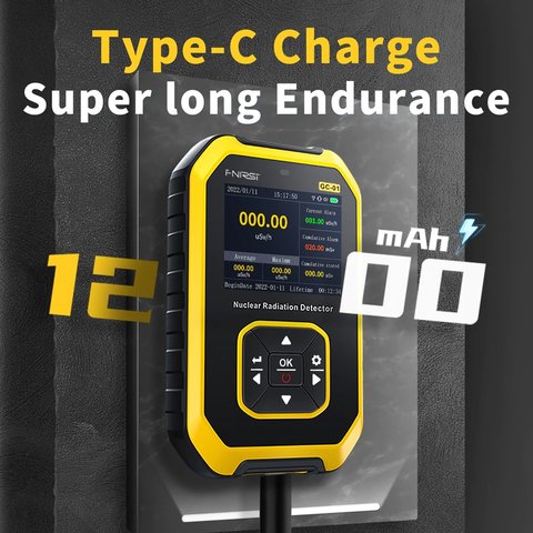 Дозиметр-радиометр FNIRSI GC-01 Превью 5